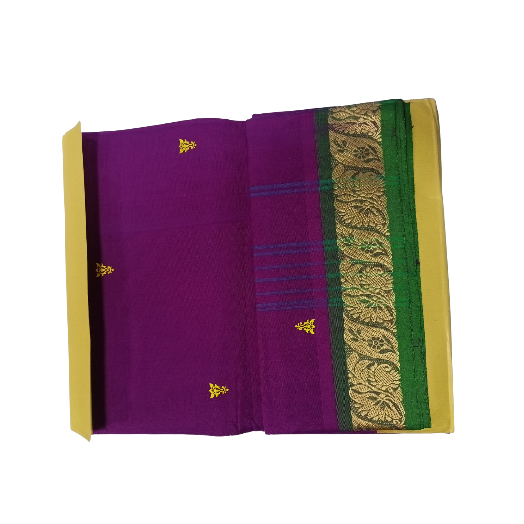 Aachi Plain Sarees – Effortless Elegance(9 yards)