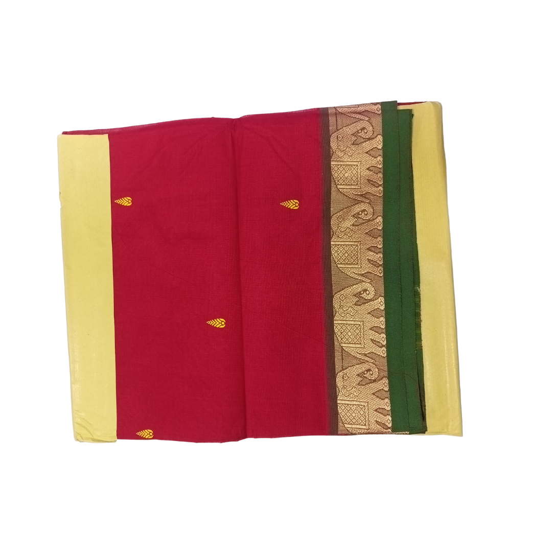 Aachi Plain Sarees – Effortless Elegance(9 yards)