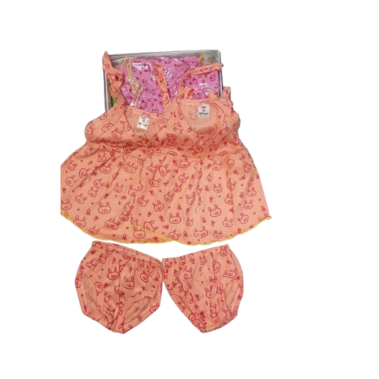 Best Baby dress for Box (Girls Neck  mudushu frag Type Pack of 10 piece)