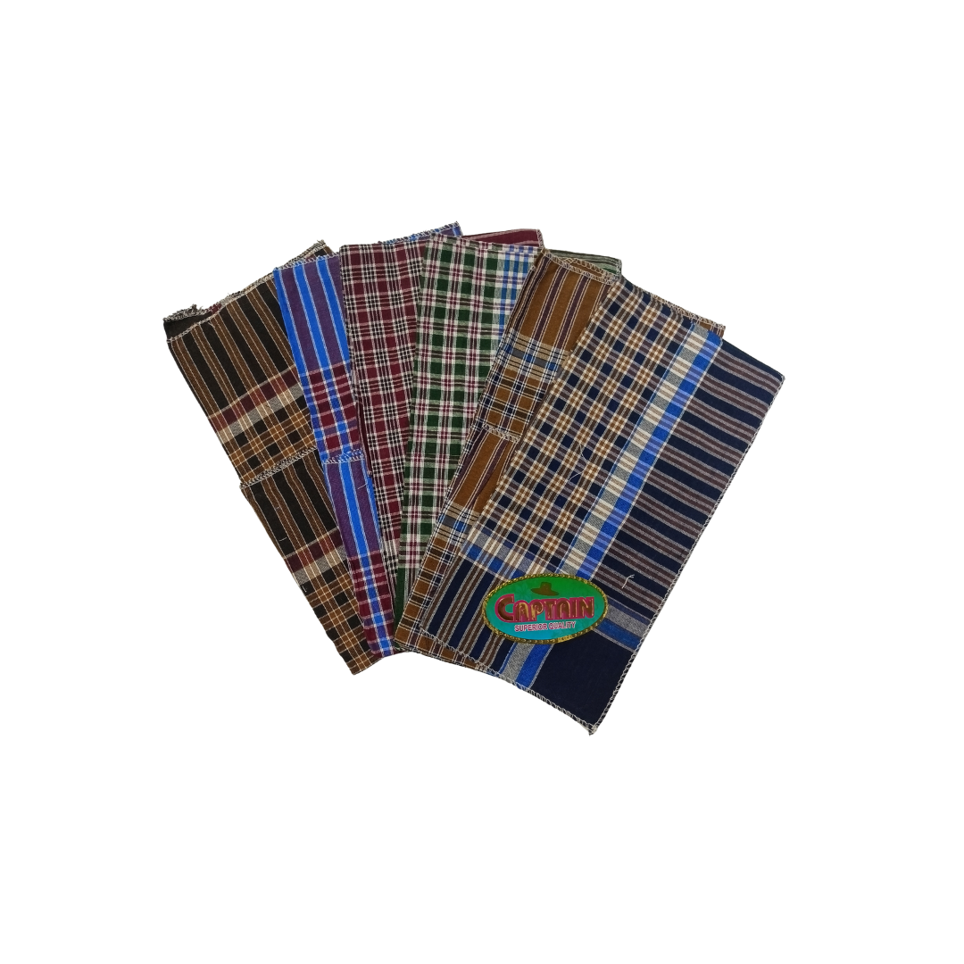 Normal Checked Caption ( Karchief ) 38x38 Pack of 12 peices