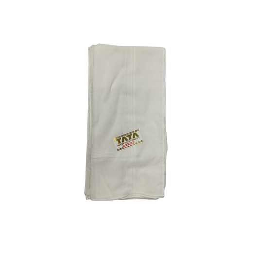 White Tata ( Karchief ) pack of 12 pieces