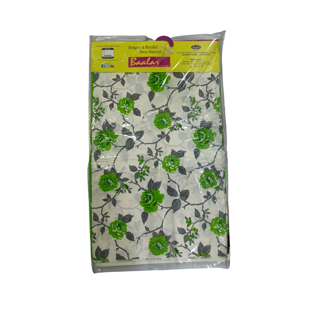 Barler suits (Unstitched) Top with Pants