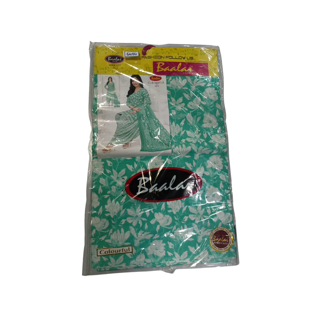 Barler suits (Unstitched) Top with Pants