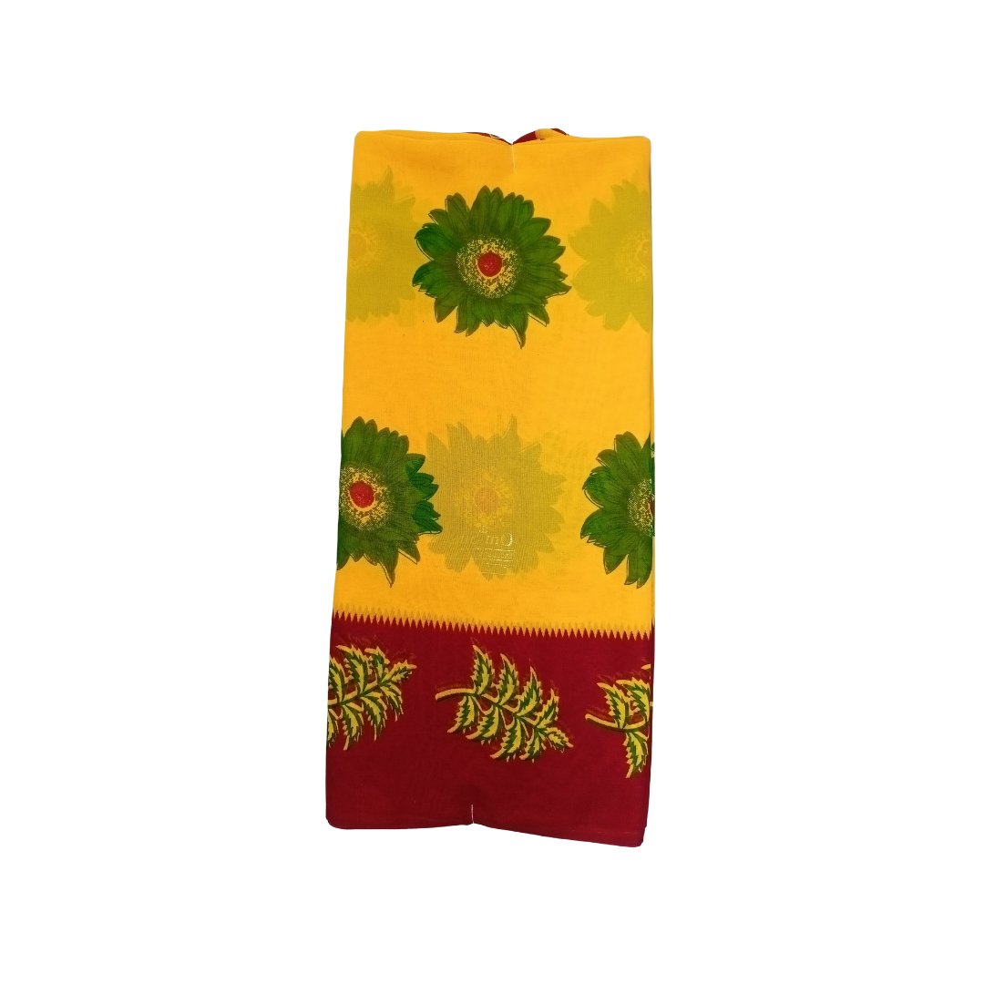 Om sakthi sarees with blouse - sithentic cotton