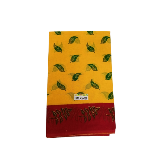 Om sakthi sarees with blouse - Plain queen
