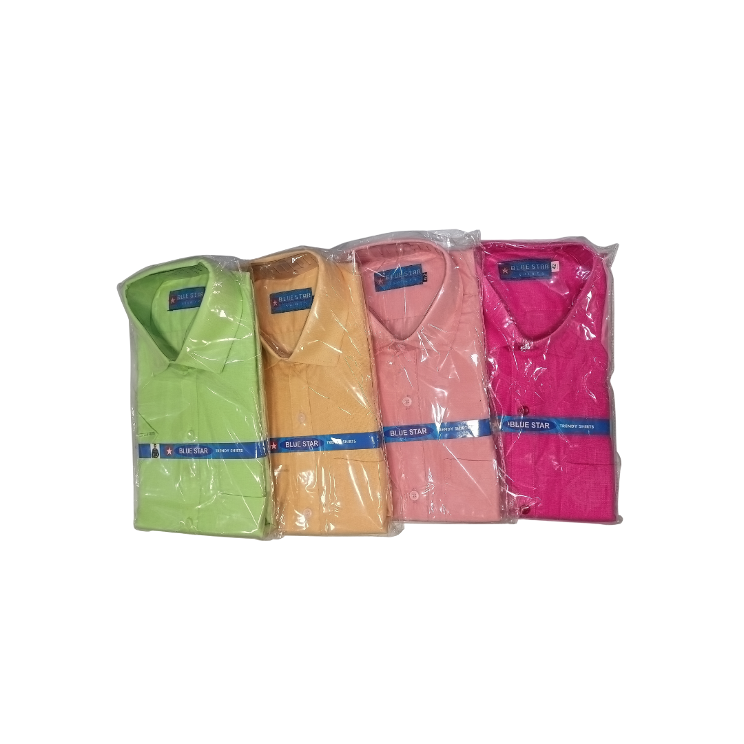 Blue Star Colour Shrits (Full Hand )