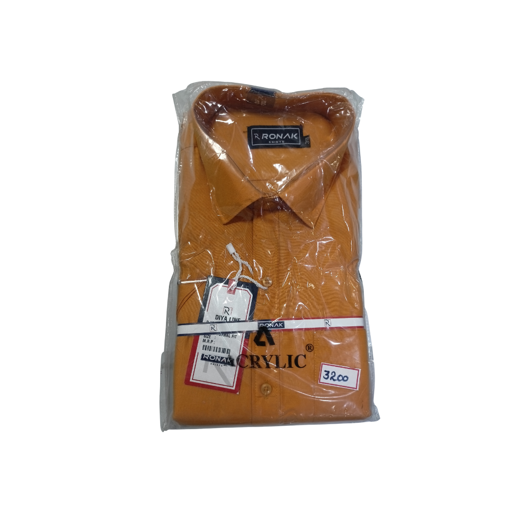 Ronak Plain Full Hand Shrit