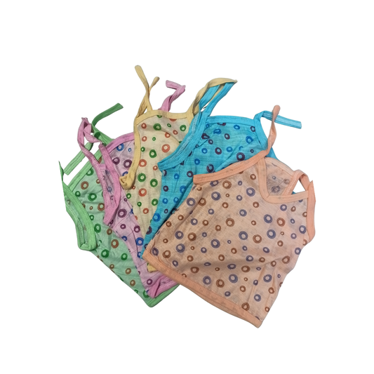 Born Baby shirt (paniyan Centre & neck Thread, Pack of 10 pieces )