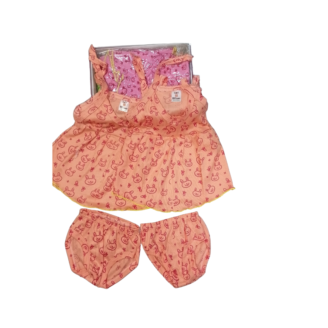 Best Baby dress for Box (Girls Neck  mudushu frag Type Pack of 10 piece)