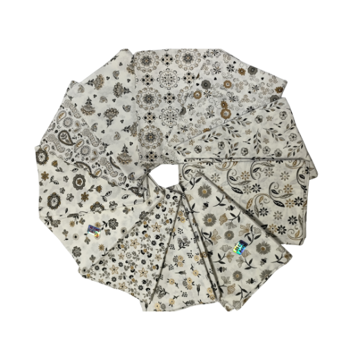 Aditya White Blouse Piece