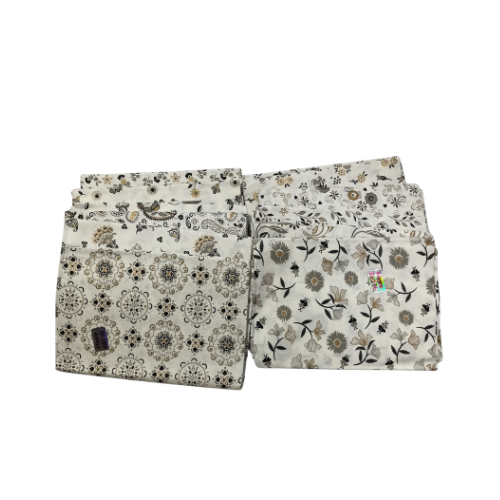 Aditya White Blouse Piece