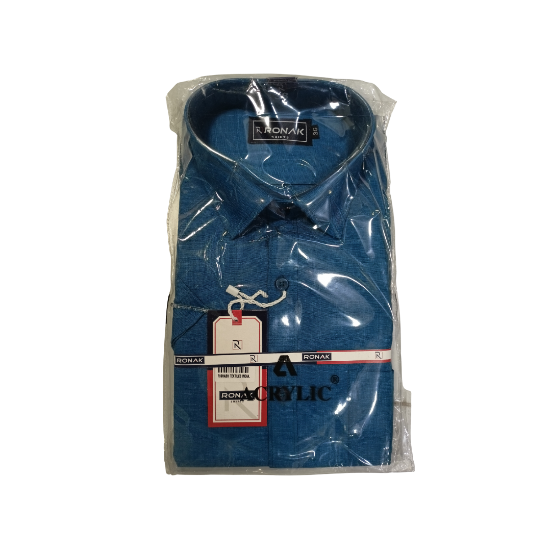 Ronak Plain Full Hand Shrit