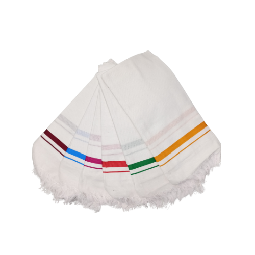 Santro Plain White Towel